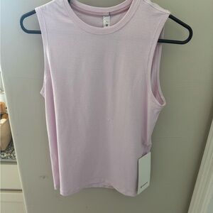 Lululemon Athletica Pink Sleeveless Muscle Tee